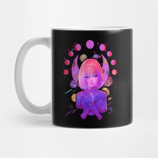 Galactic Celestial Princess Manga Anime Girl Goth Mug